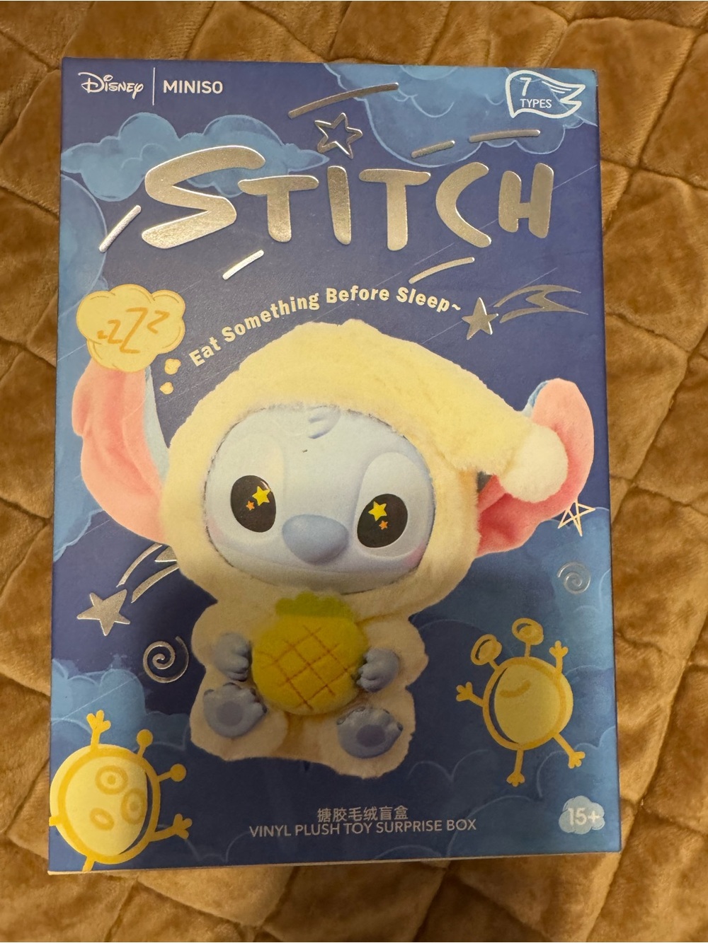 NIB Disney STITCH Eat Something Before Sleep Blind Box, unopened, 1 box